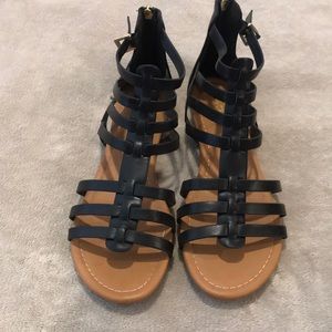 Black sandals
